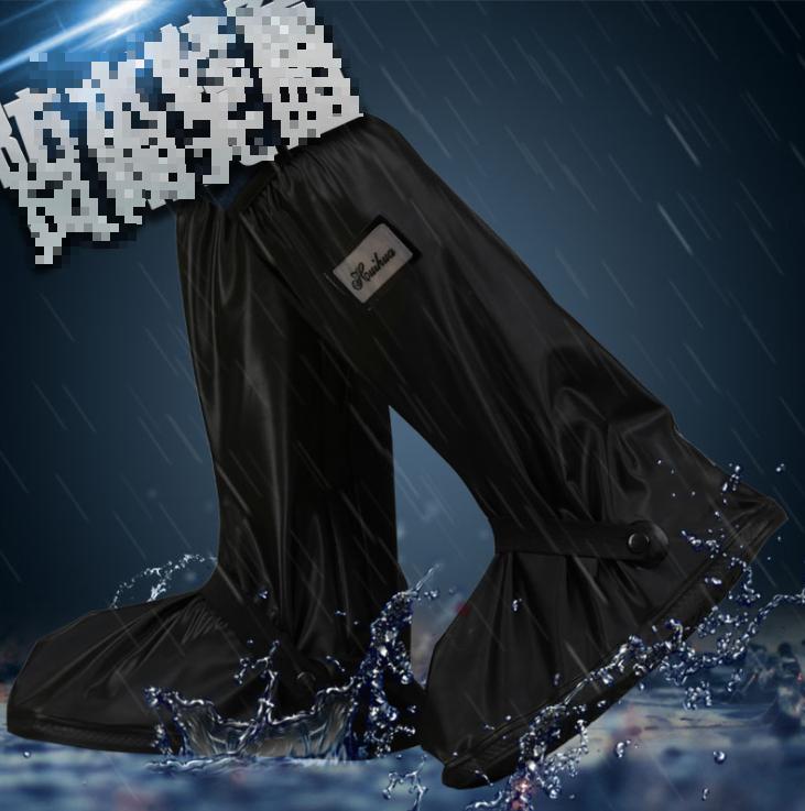 Ủng đi mưa cao cấp chống trơn trượt, Bao bọc giày đi mưa có khoá kéo chất liệu vải dù chống nước tuyệt đối, bảo vệ giày 2 lớp nhiều kích cỡ phù hợp với mọi loại giày nam và nữ