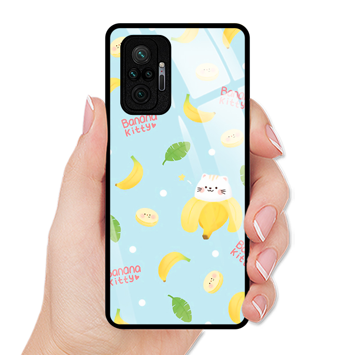 Ốp điện thoại xiaomi redmi note 10 pro - mặt lưng kính cường lực - 03128