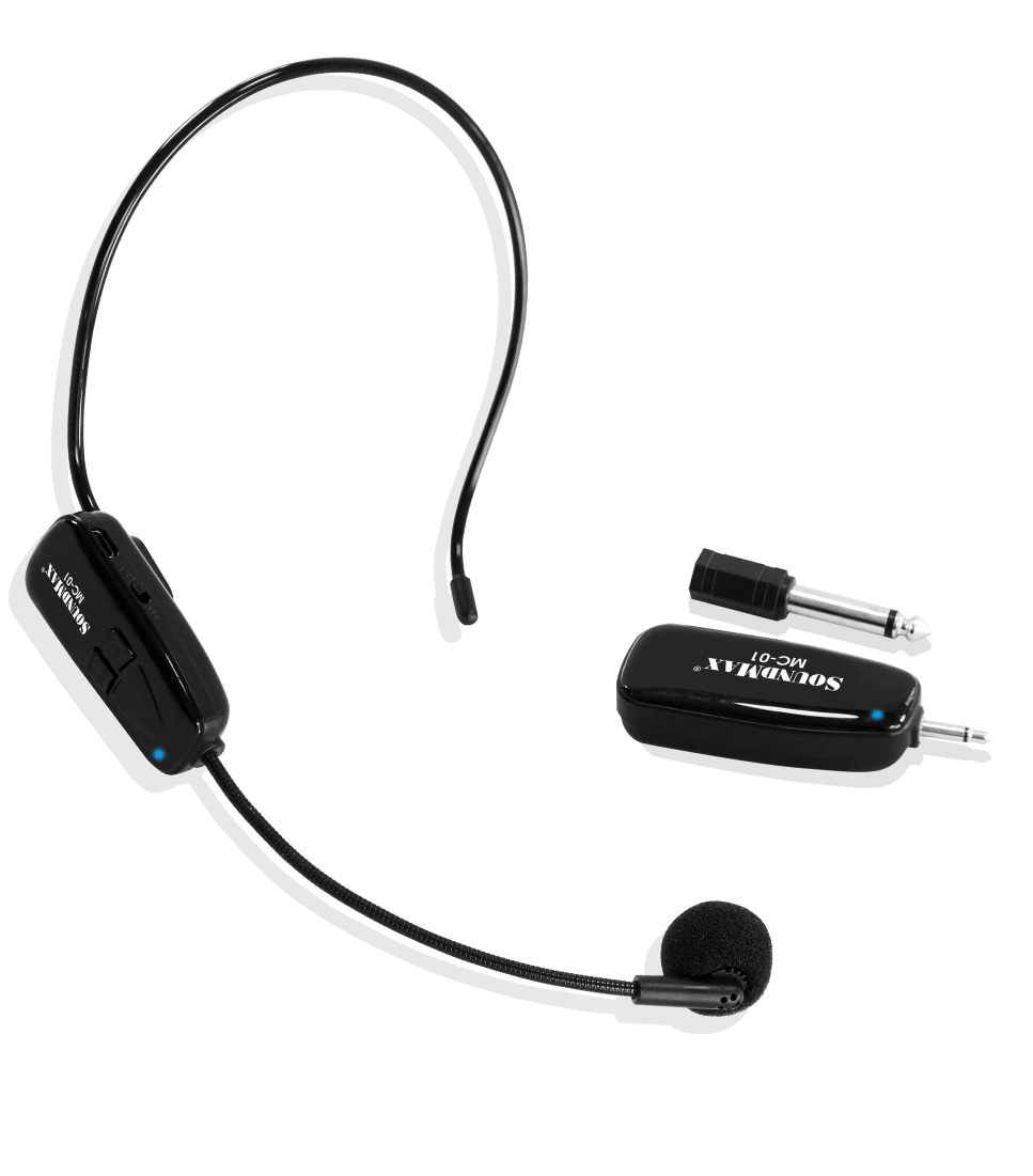 Micro không dây đeo tai soundmax mc01