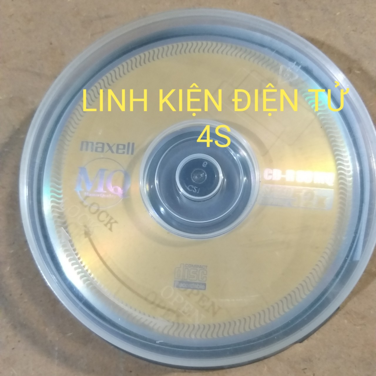 HỘP CD-R MAXCELL 10 ĐĨA - 700MB -80MIN, TỐC ĐỘ 52X