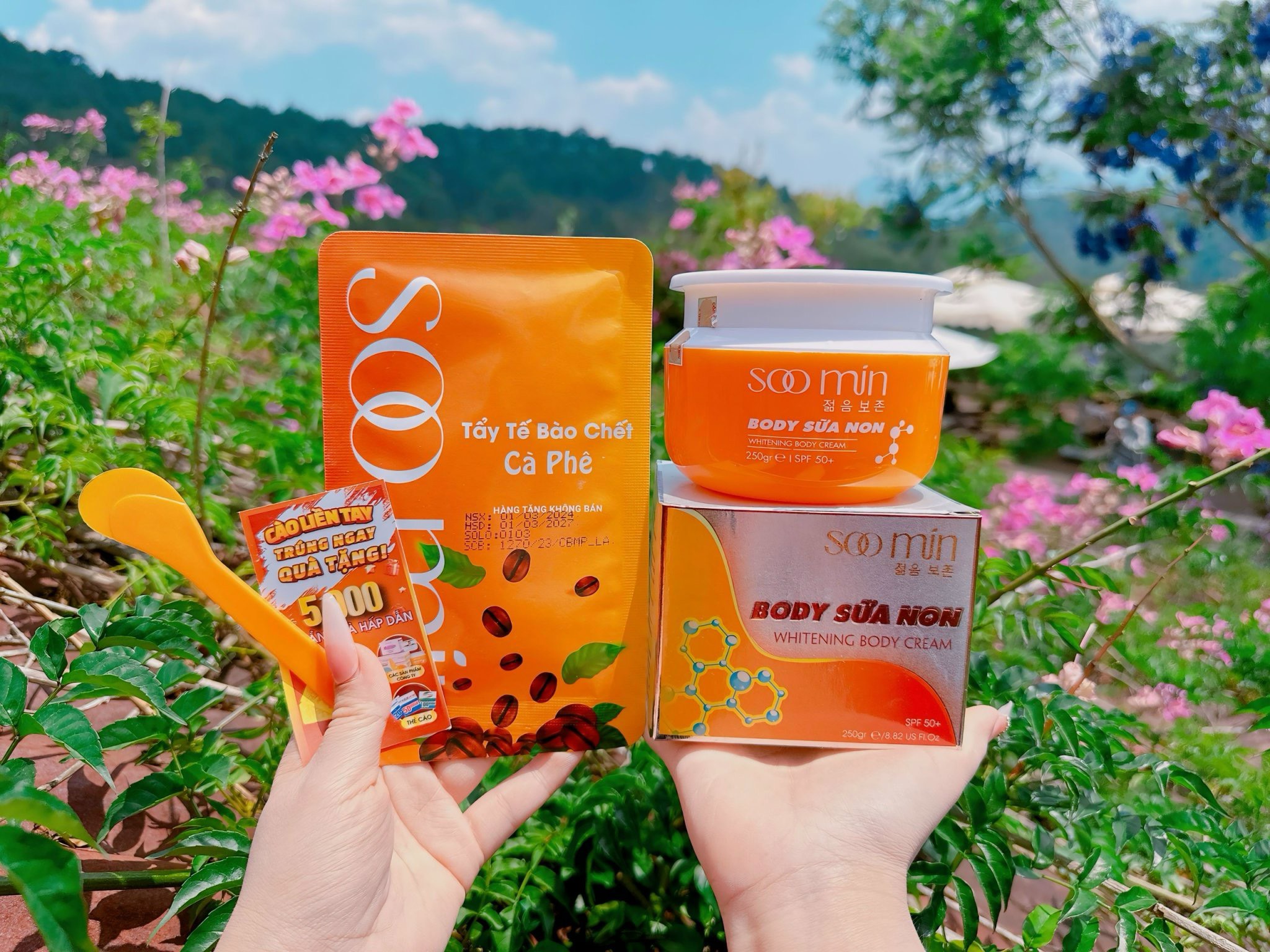 Kem body sữa non SooMin Hàn Quốc