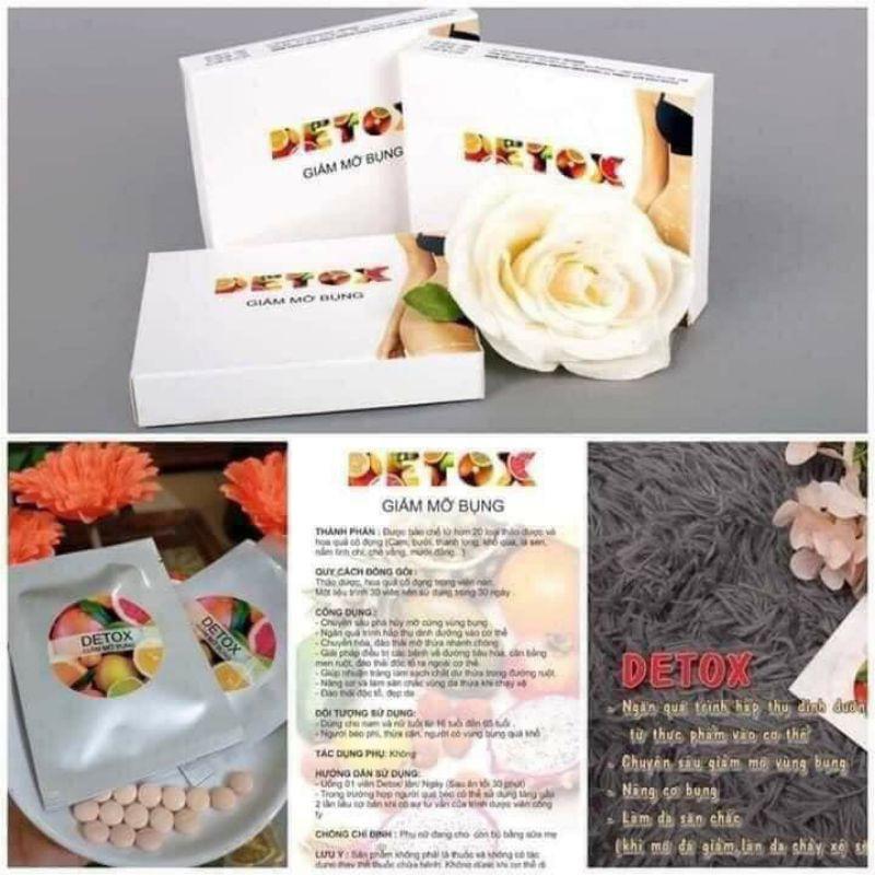 Detox Giảm mỡ bụng chuyên sâu