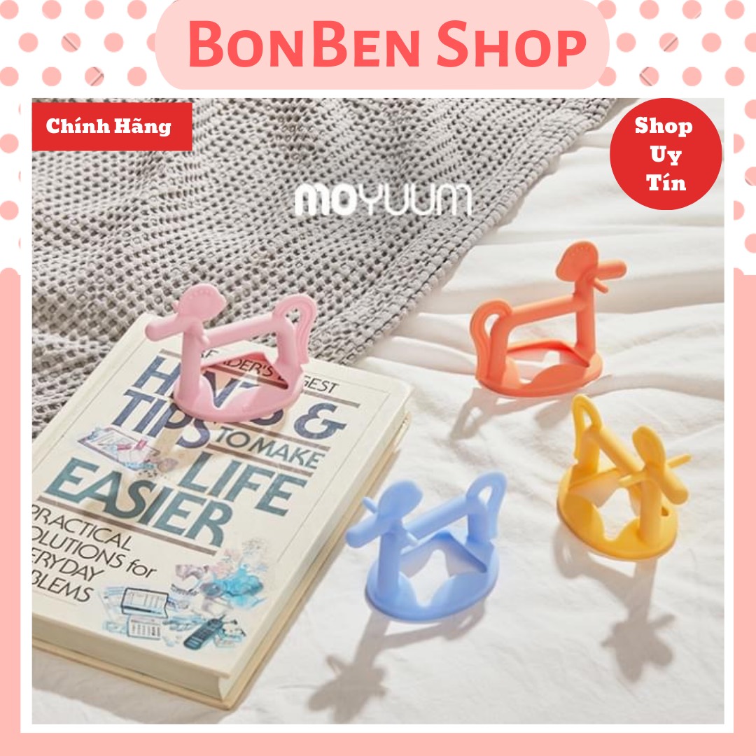 Gặm nướu silicon moyuum hàn quốc ngựa pony chính hãng cho bé từ 3 tháng tuổi