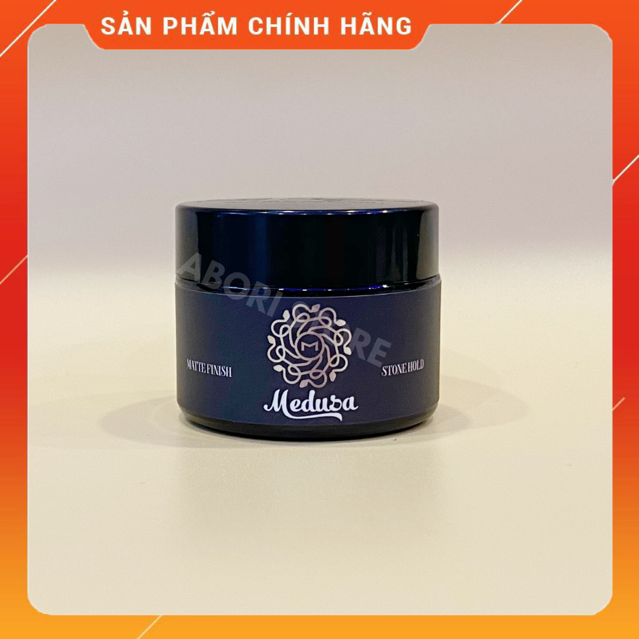 Sáp vuốt tóc Medusa 60g giữ nếp cao, có dầu gội khô hút mồ hôi dầu, cho tóc mỏng đến trung bình