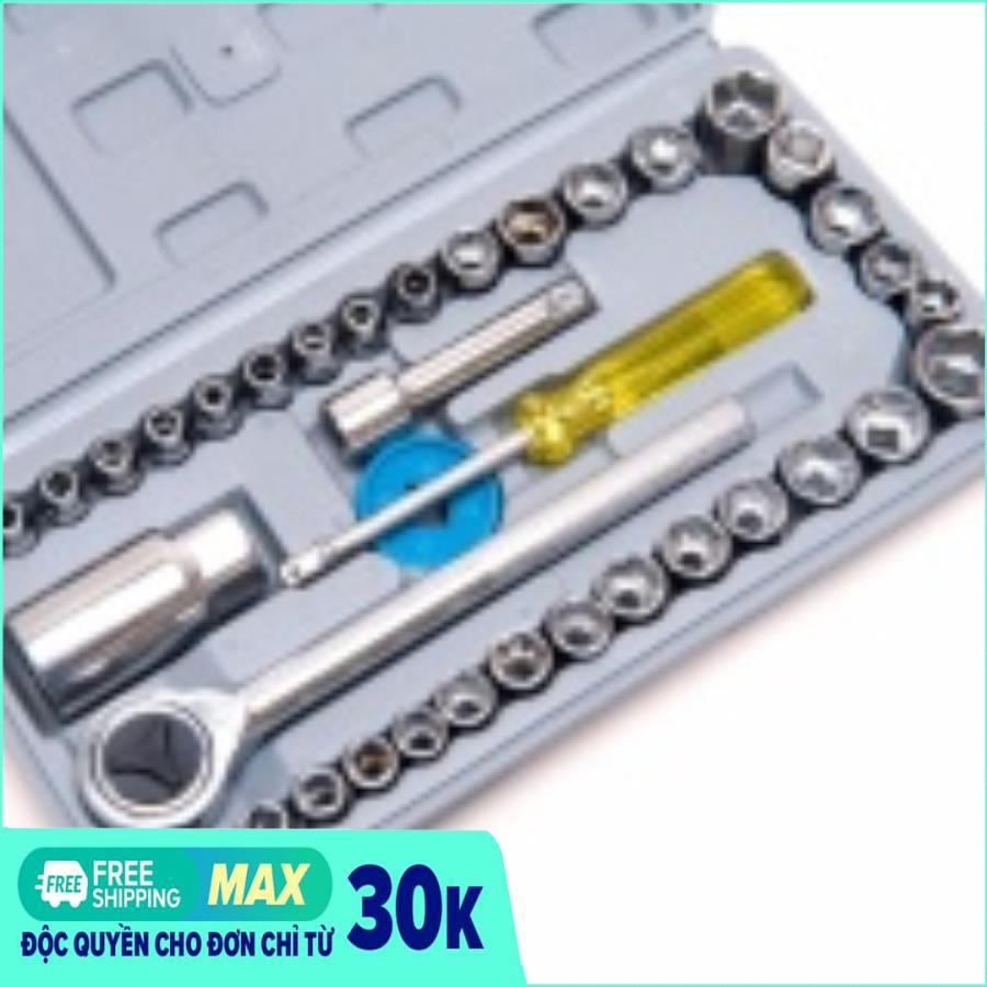 Bộ dụng cụ sửa chữa ôtô và xe máy 40 món CT590