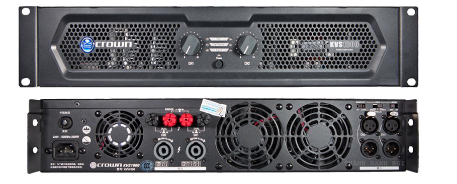 Cục đẩy công suất crown kvs1000-hàng ba sao-2400w