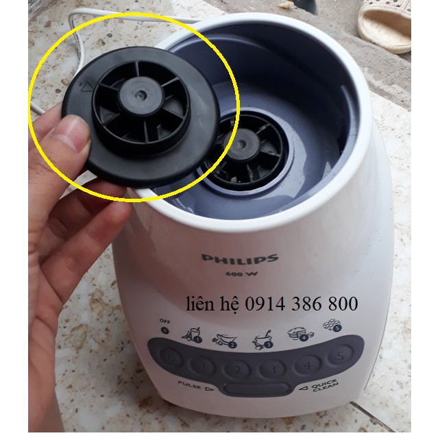Bánh răng thân máy xay philip hr2115/2116/2118