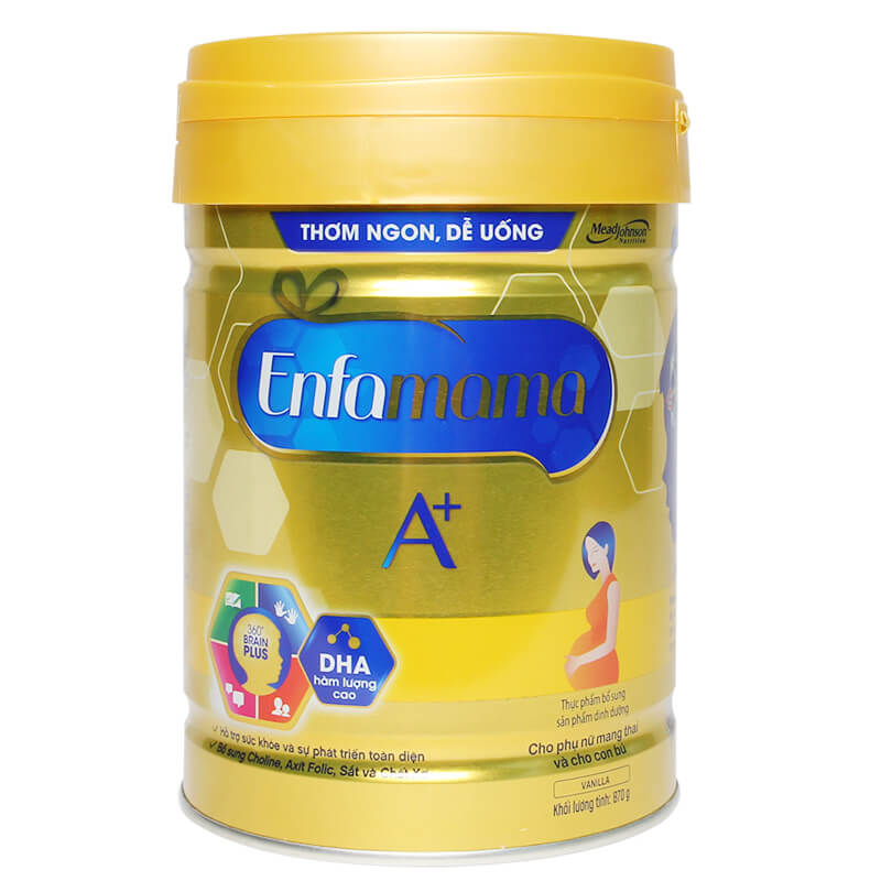 Tặng 1 chai sữa tắm dettol - sữa bầu enfamama a+ lon 830g hương vani - hsd luôn mới