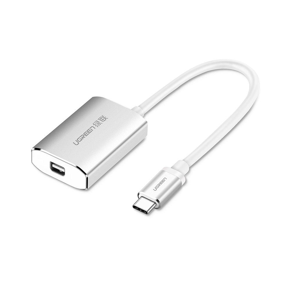 Cáp chuyển usb type c to mini displayport ugreen 40867 chính hãng, hỗ trợ 4k