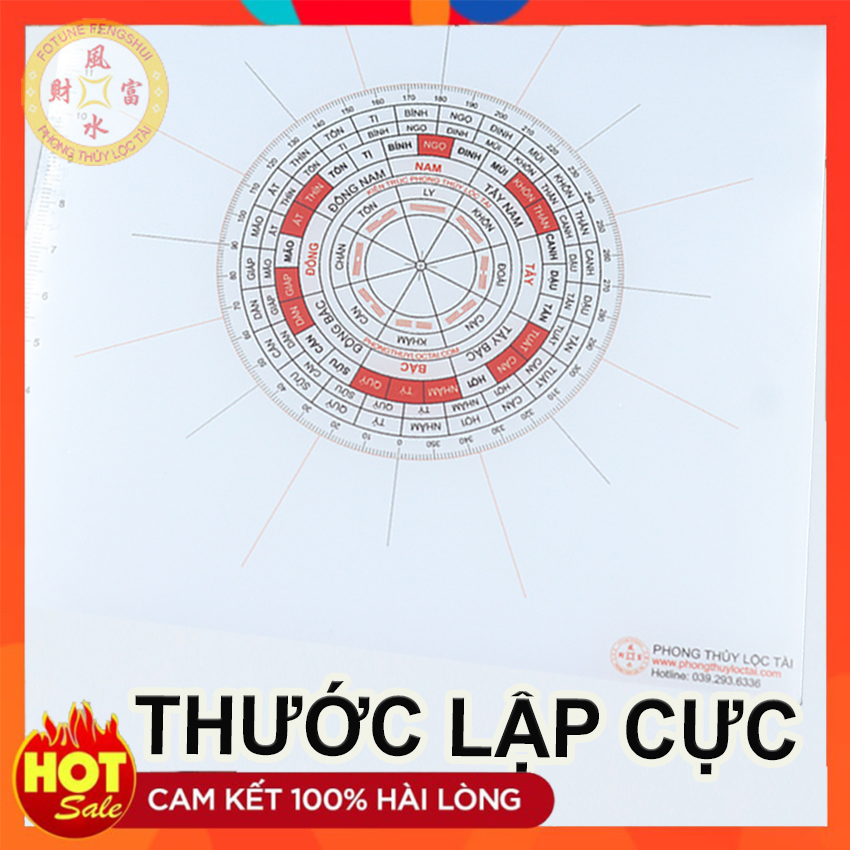 Thước lập cực phong thủy