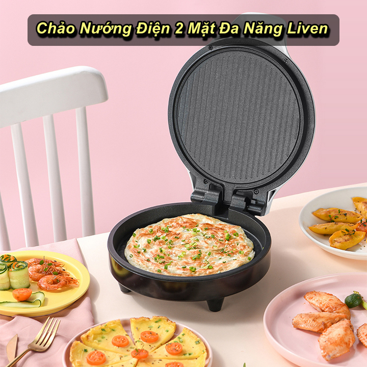 [HCM] - Chảo Điện Đa Năng Liven LR-J2301A – Lựa Chọn Hoàn Hảo Cho Gia Đình 1-3 Người - BestMart