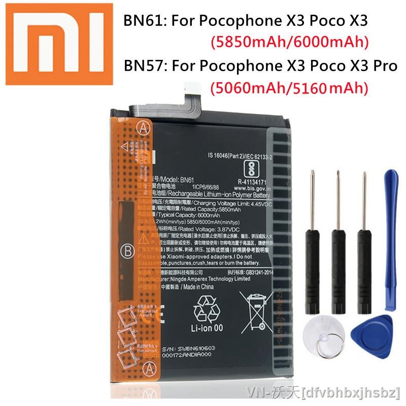Original Battery Xiaomi Poco X3 Pro Bn57 Poco X3 Pro Original Battery - 100 - Aliexpress dfvbhbxjhsbz