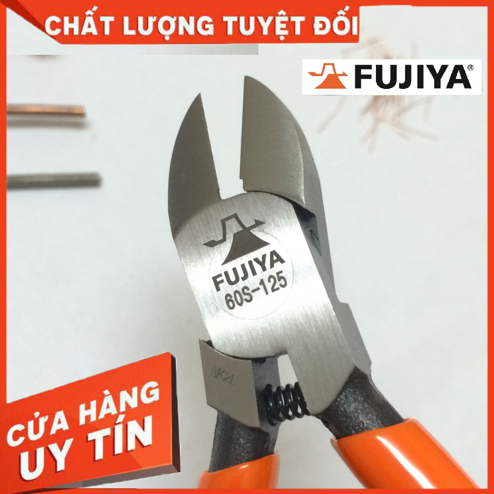 Kìm cắt tiêu chuẩn Fujiya 60S-125 - 6"/125mm Nhật Bản