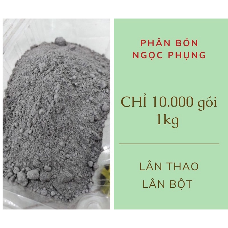 Phân Super Lân Lâm thao - lân bột - bón lót phát triển rễ, cải tạo đất, hạ phèn khử chua, bón cây