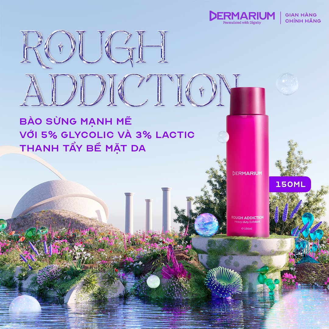 Dermarium Rough Addiction - Glycolic & Lactic tẩy da chết bề mặt