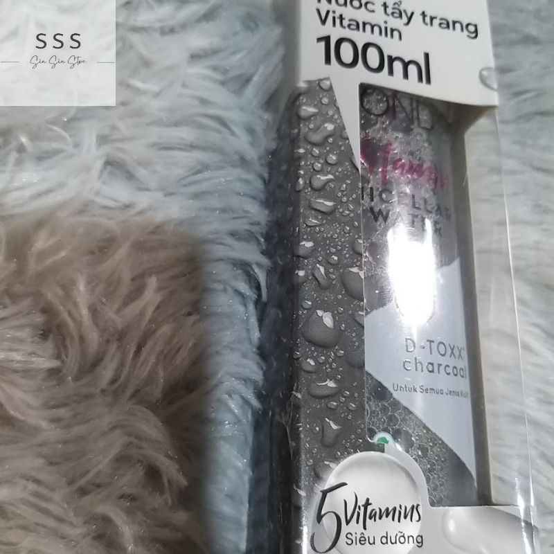 Nước tẩy trang ponds than tre chính hãng hàng km 100ml