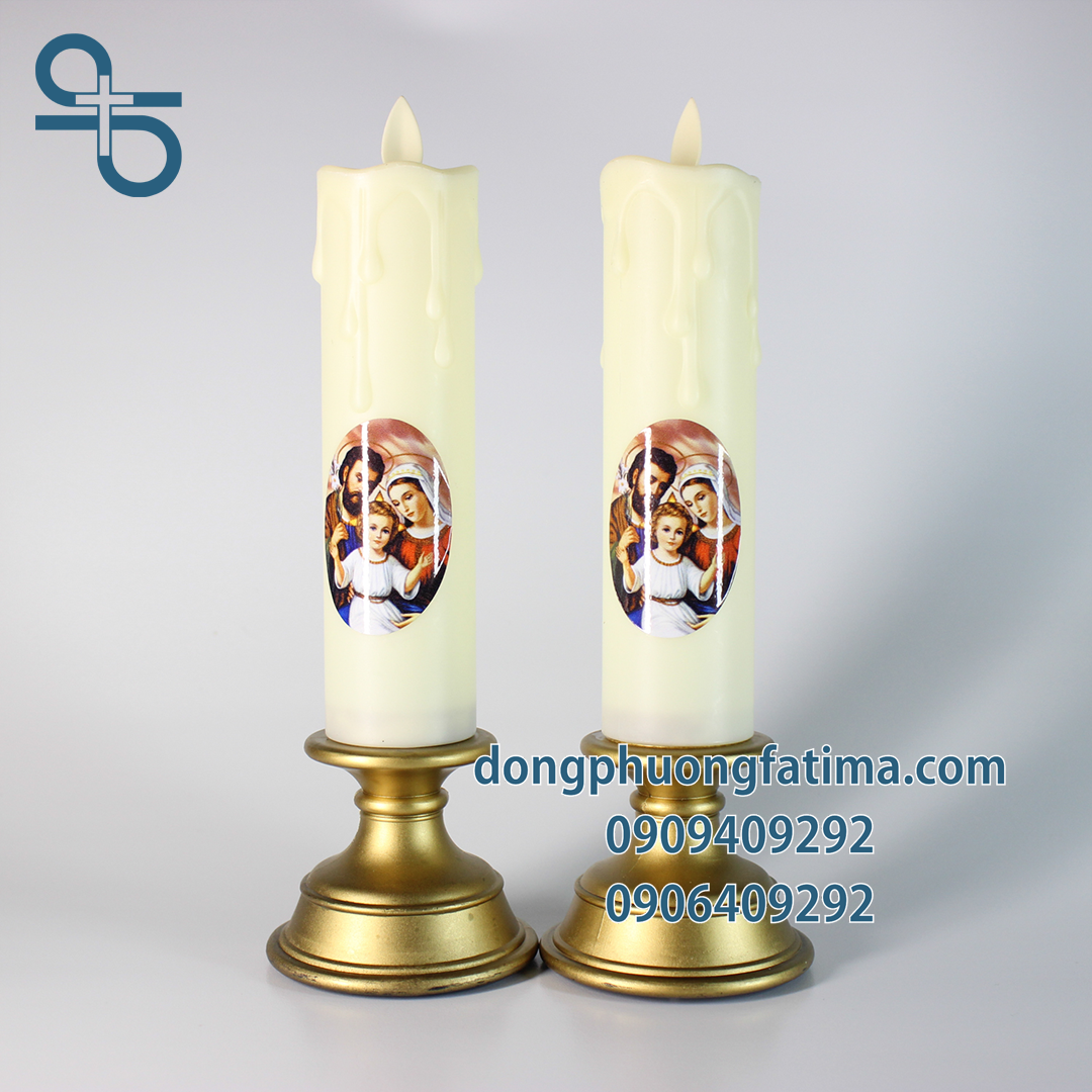 2 cây nến điện tử 4x23