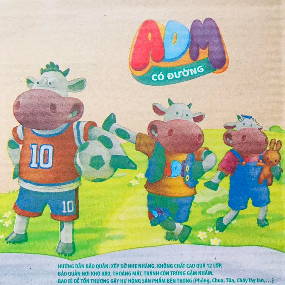 Thùng sữa ADM gold có đường 110ml (48hộp)