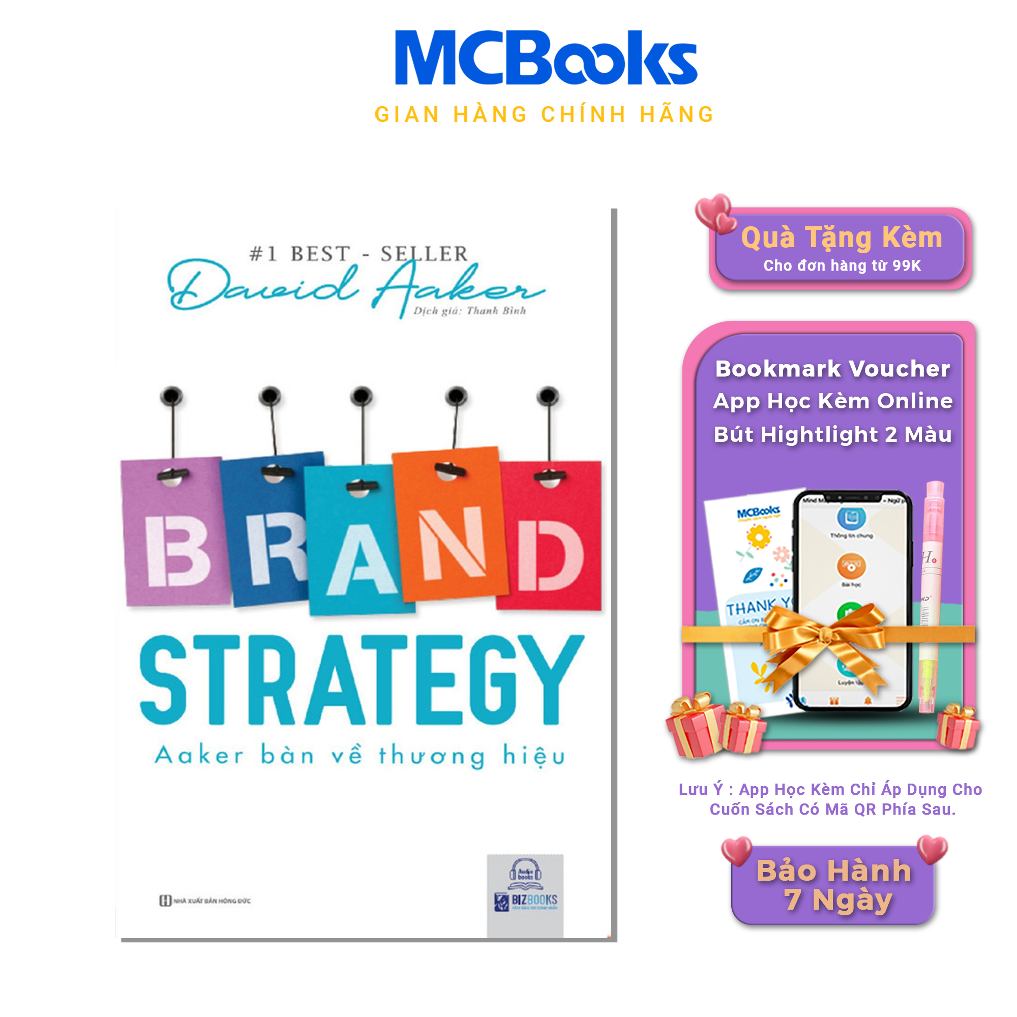 Sách - Brand Strategy Aaker bàn về Thương hiệu - Bizbooks Sách kinh doanh , kỹ năng sống - McBooks