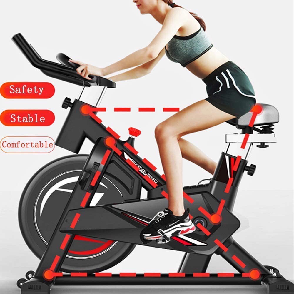 Xe đạp tập thể dục tại nhà Gh-603 - ảnh thật - Bảo hành 12 tháng