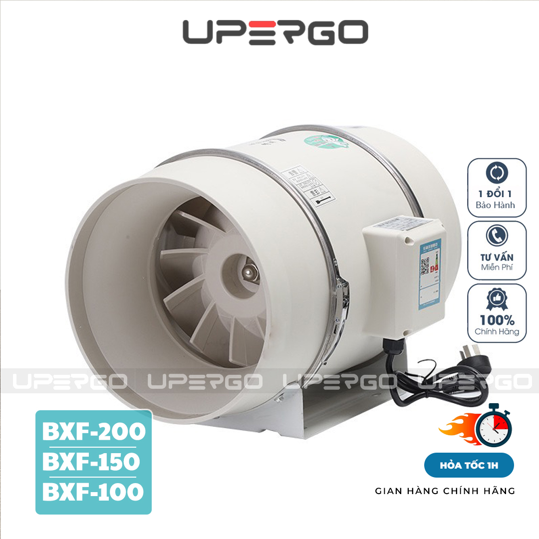  Quạt Thông Gió Hút Mùi Đường Ống Đa NăngHiệu Suất Cao Chuyên Dùng Cho Nhà Bếp Công Sở Nhà vệ Sinh Tặng Kèm 2M Ống Gió 