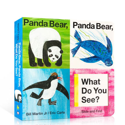 Eric Carle Sách tiếng Anh gốc gấu panda, gấu Panda