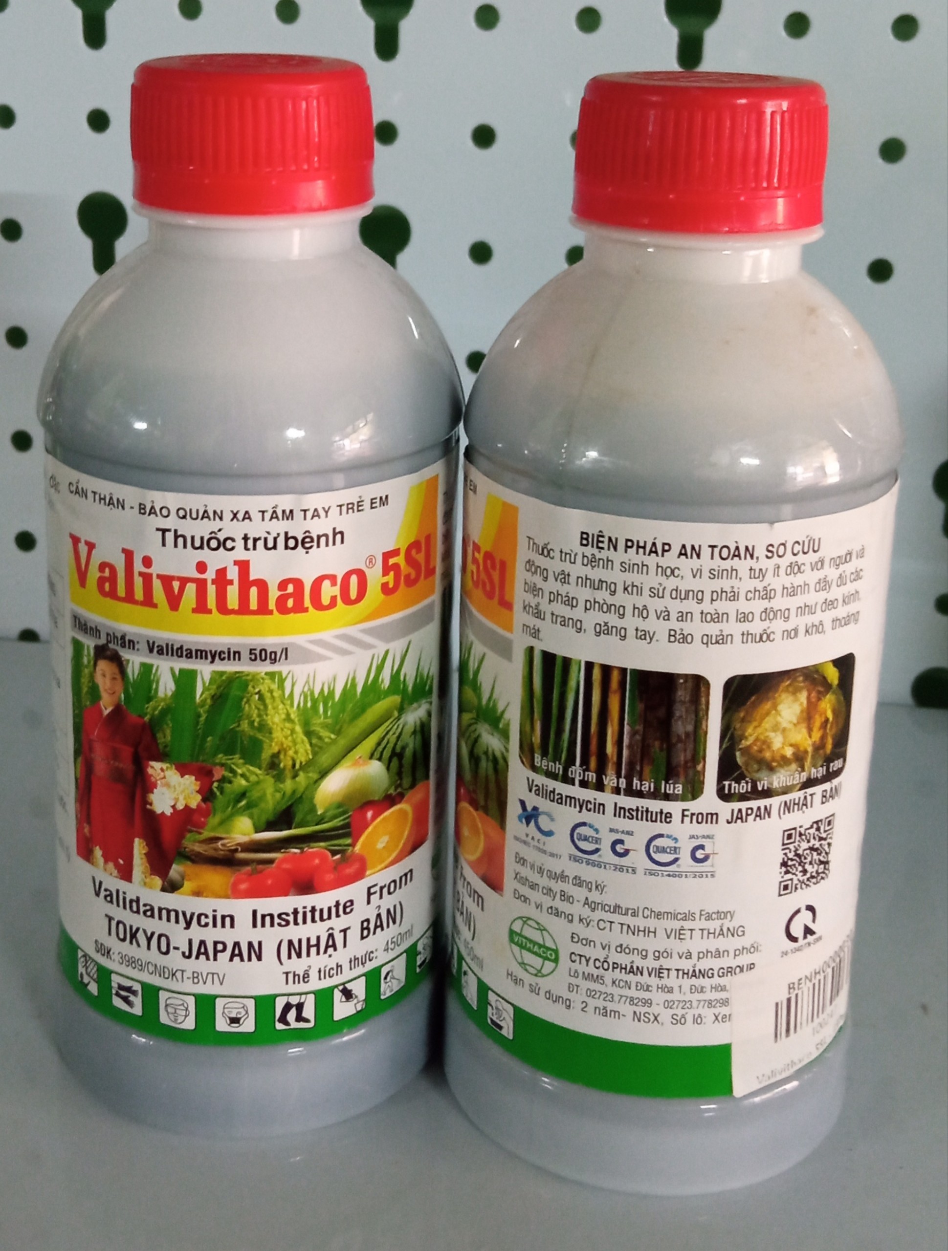 Thuốc trừ bệnh valivithaco 5sl 450ml - vtnn bsct