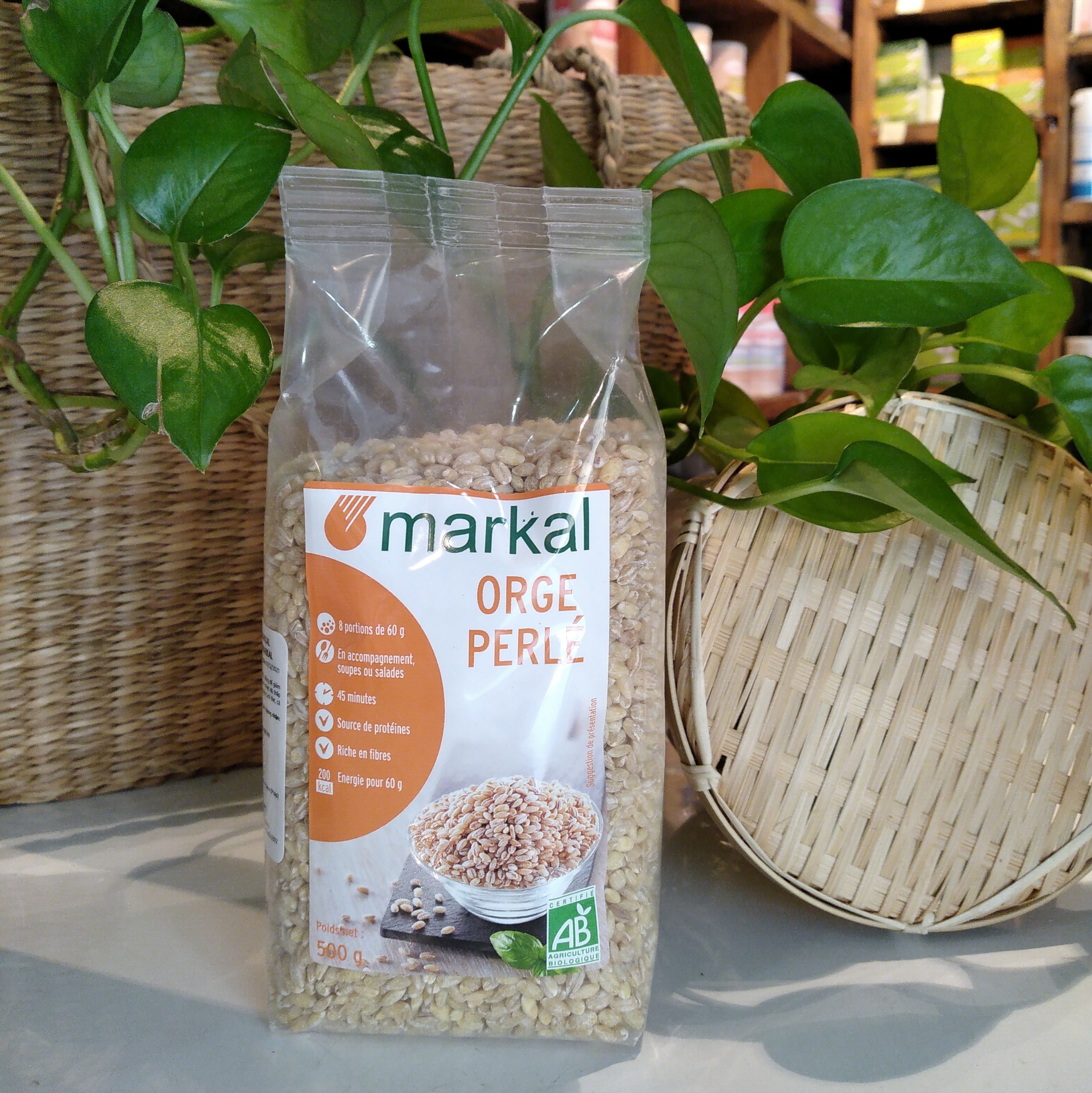 Hạt lúa mạch ngọc trai hữu cơ Markal 500g - Leafhouse hcm
