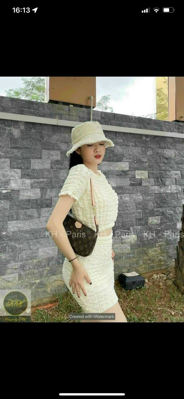 Sét váy vải xốp siêu hot hiện nay, màu sắc tươi sáng trẻ trung, mẫu bán chạy hiện nay, TTMTB