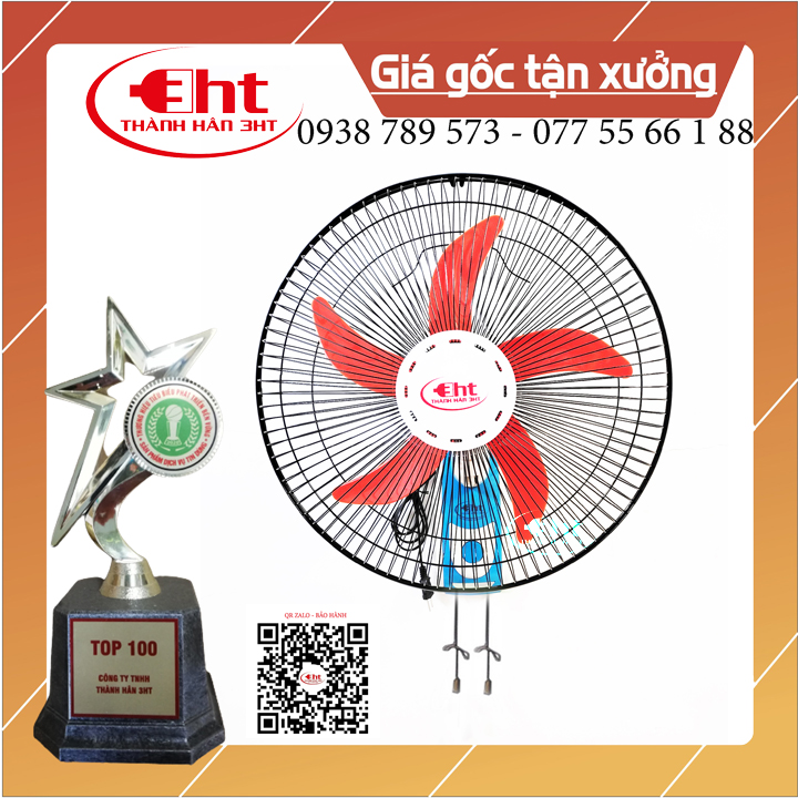 QUẠT TREO TƯỜNG - 3HT FAN - BH 12 THÁNG.
