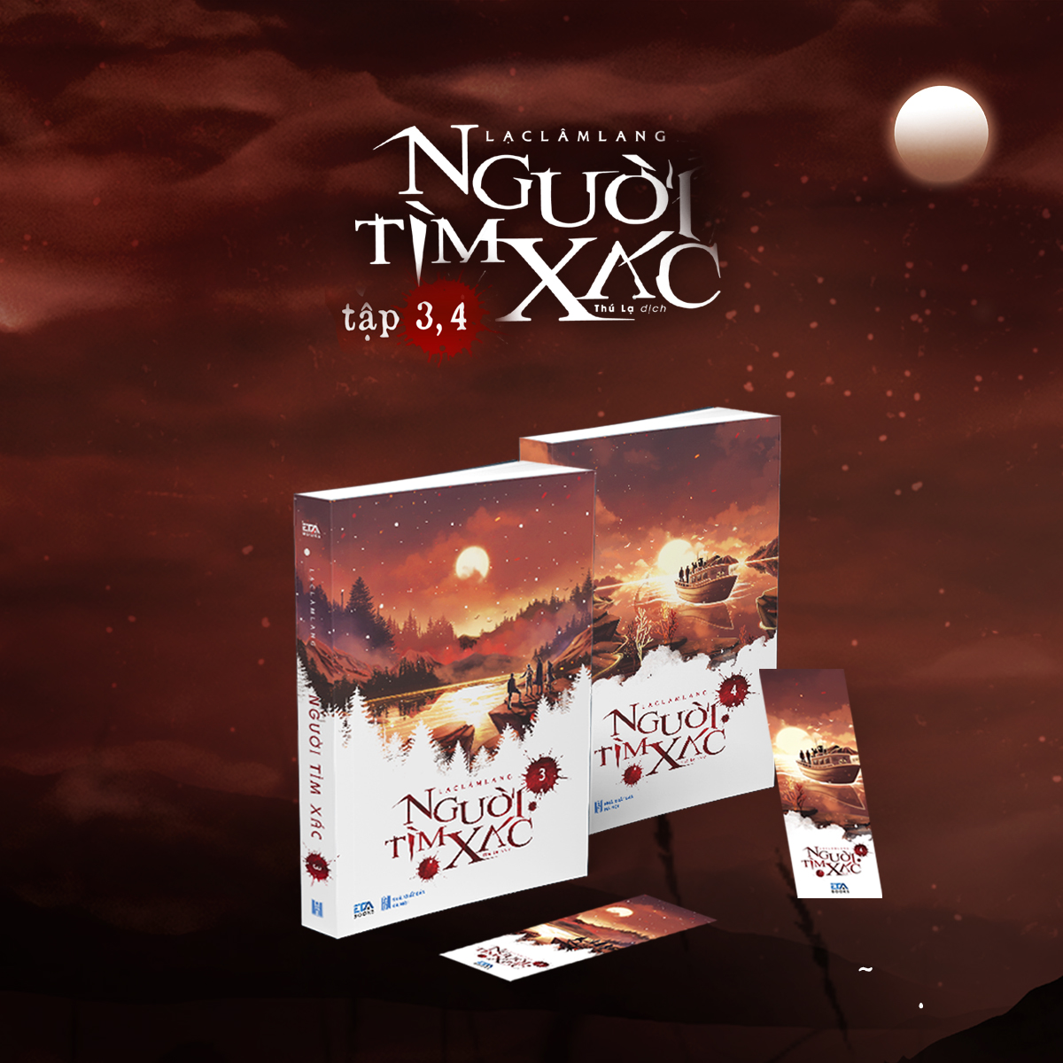 Sách Người Tìm Xác tập 3,4 - Truyện trinh thám linh dị