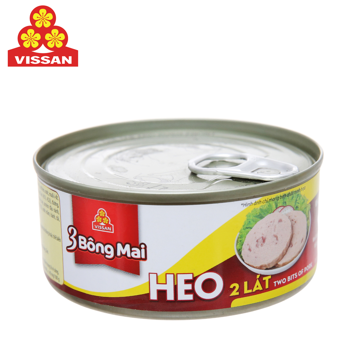 Heo 2 lát 3 bông mai two bits of pork vissan 150 gram