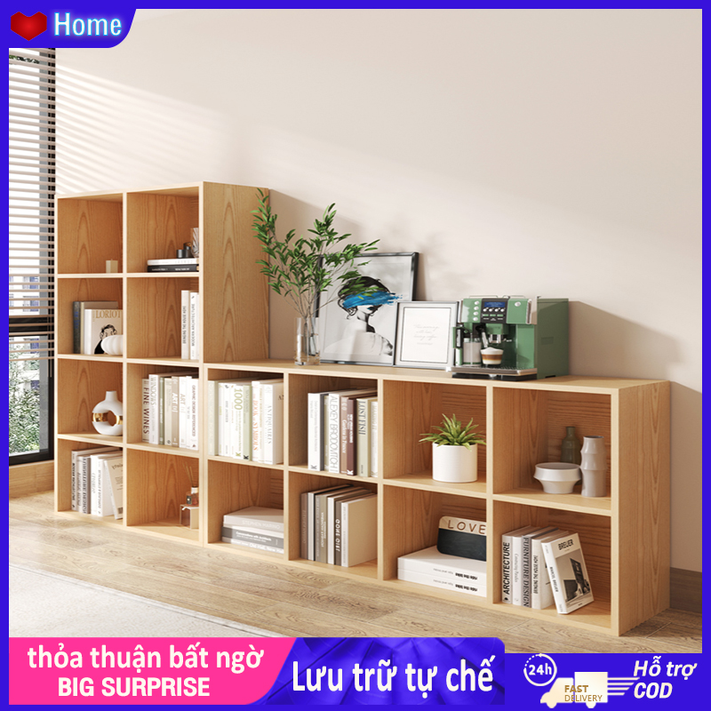 Kệ sách tổ ong 2 - 3 - 4 - đa tầng đa năng kệ sách đứng kệ đa năng decor nhà cửa gọn đẹp dùng được nhiều kiểu