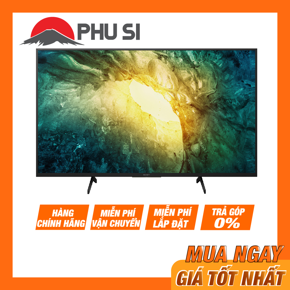 Trả góp 0% - bảo hành 2 năm - android tivi sony 4k 55 inch kd-55x7500h - 55x7500h