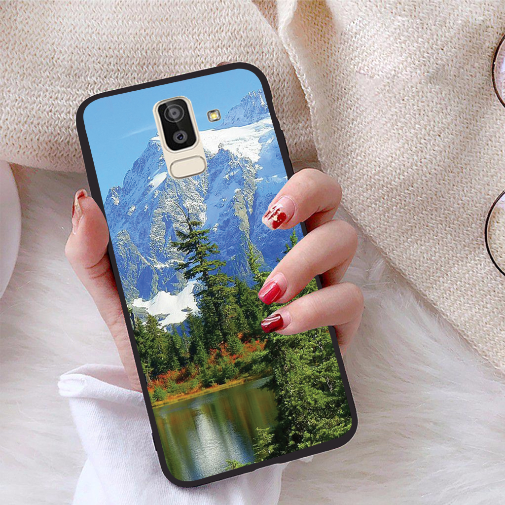 [HCM]Ốp lưng iCase dành cho Samsung Galaxy J8 viền dẻo TPU BST Thiên Nhiên Hùng Vĩ