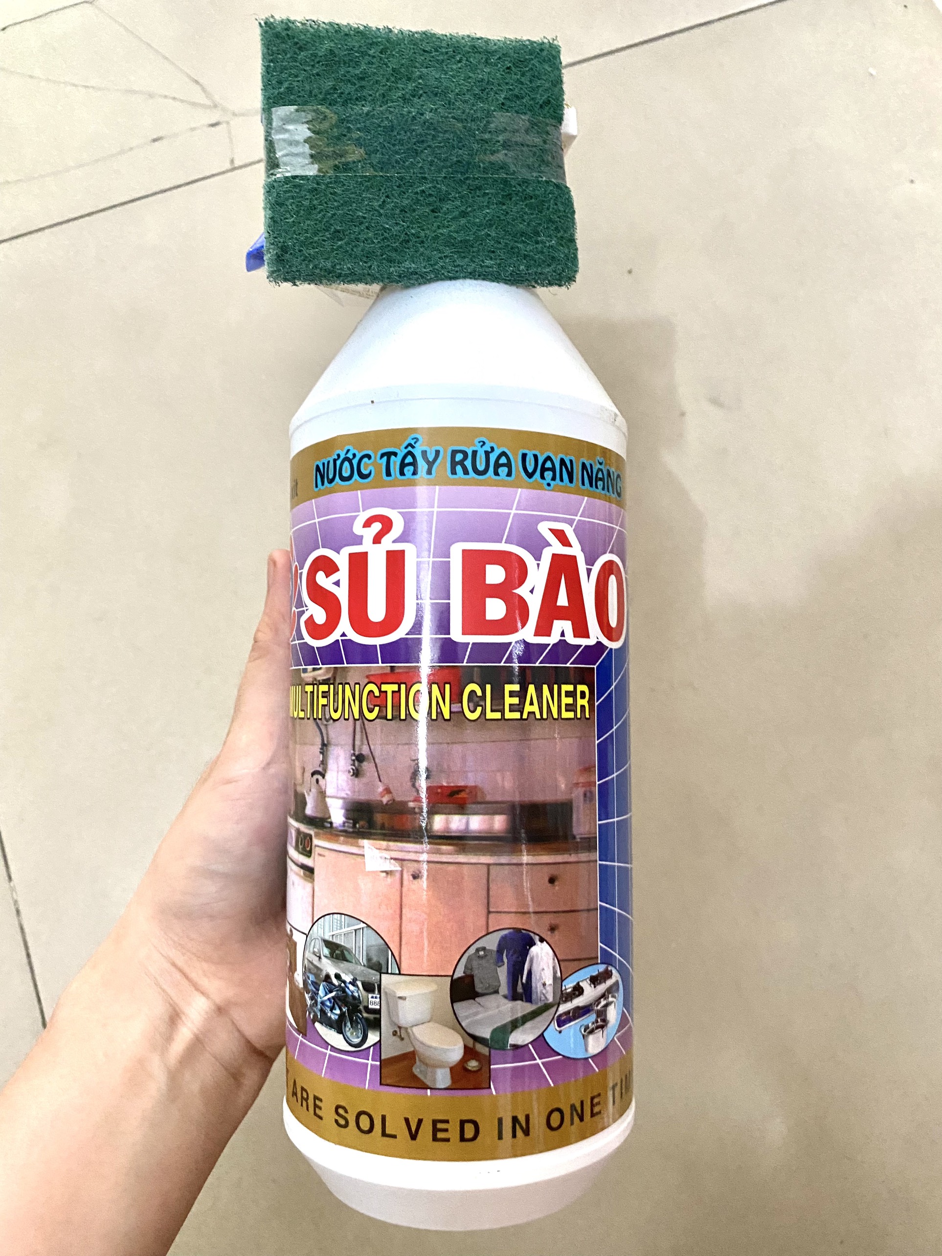 Nước tẩy rửa vạn năng Sủ Bào 1kg