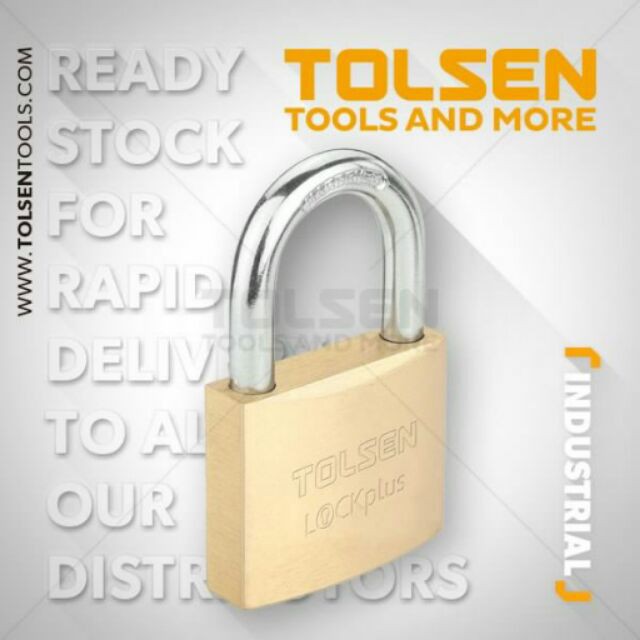 55116 ổ khóa 60mm công nghiệp tolsen
