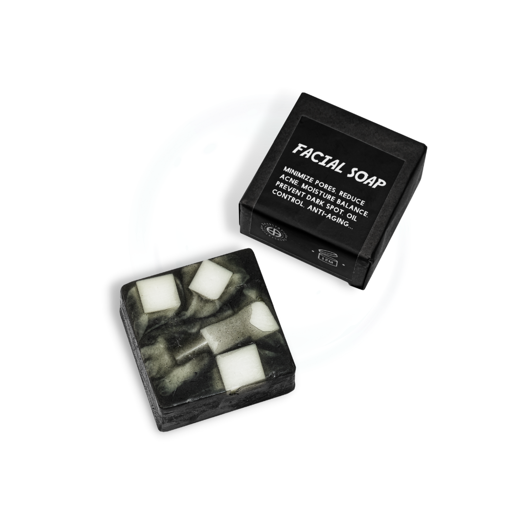 Facial soap d69s - bánh xà bông than tre handmade