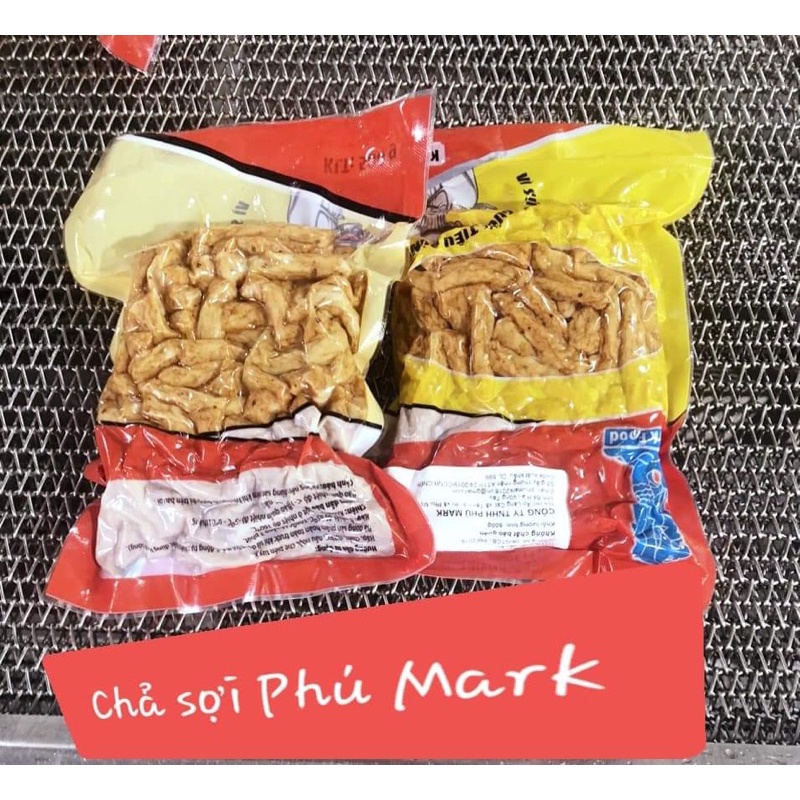 CHẢ CÁ SỢI  500GR HIỆU Phú Mark (GIAO HOẢ TỐC 2H HCM)