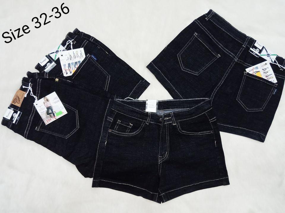 [HCM]Quần Short Jean Nữ Co Giãn Mạnh Màu Đen Size Đại Ảnh Thật Sản Phẩm