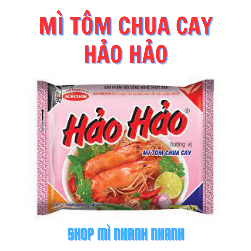 Thùng mì gói Hảo Hảo tôm chua cay 75gr