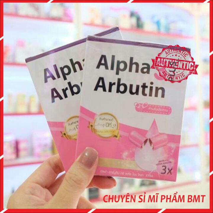 Kích trắng alpha arbutin 3 plus thái lan