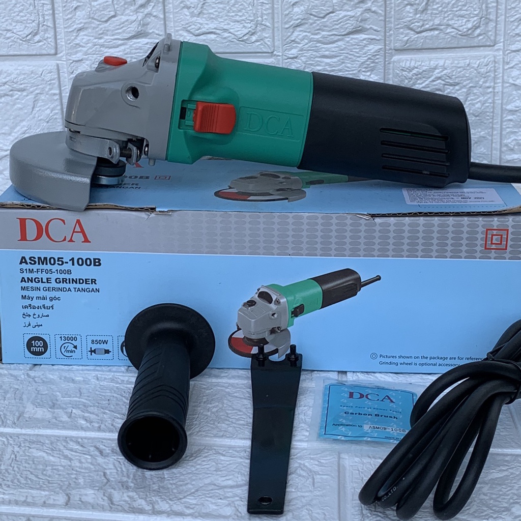 Máy mài cầm tay dca asm05-100b , công suất 850w, động cơ dây đồng 100%