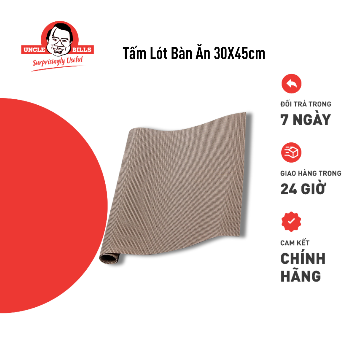 Tấm lót bàn ăn size 30x45cm ubl kt0222