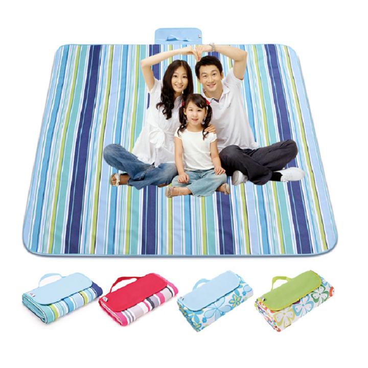 Thảm Cắm Trại Đi Du Lịch Chống Thấm Nước - Tấm Thảm Du Lịch Picnic Không Thấm Nước gấp gọn tiện dụng