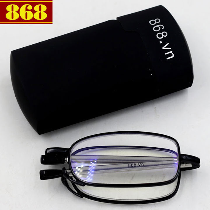 Gọng kính gập 868 màu đen