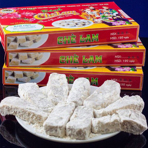 02 hộp Chè Lam Thạch Xá, dẻo thơm vùng quê xứ Đoài 320g