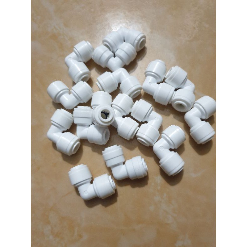 Bộ 5 cút góc nối nhanh phi 6