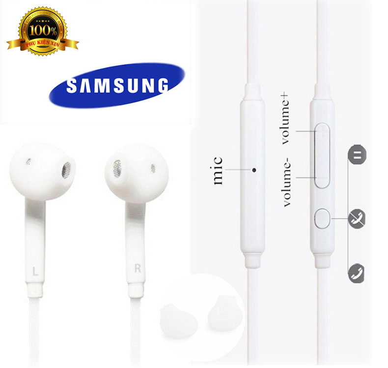 [HCM]Tai nghe nhét tai SS GalaxyY S5 (dây dẹt) DÒNG MỚI 2020 TẶNG KÈM HỘP ĐỰNG - KHÔNG ĐAU TAI - SÀNH ĐIỆU - 1 ĐỔI 1