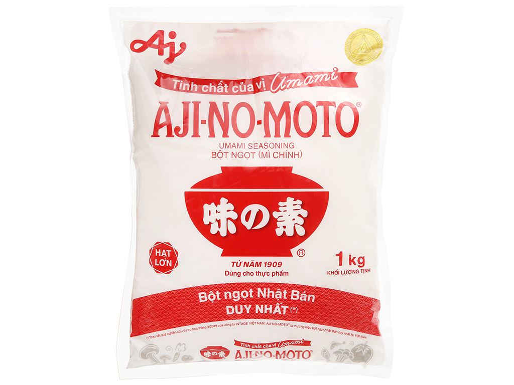 Bột ngọt Ajinomoto 1kg hạt lớn